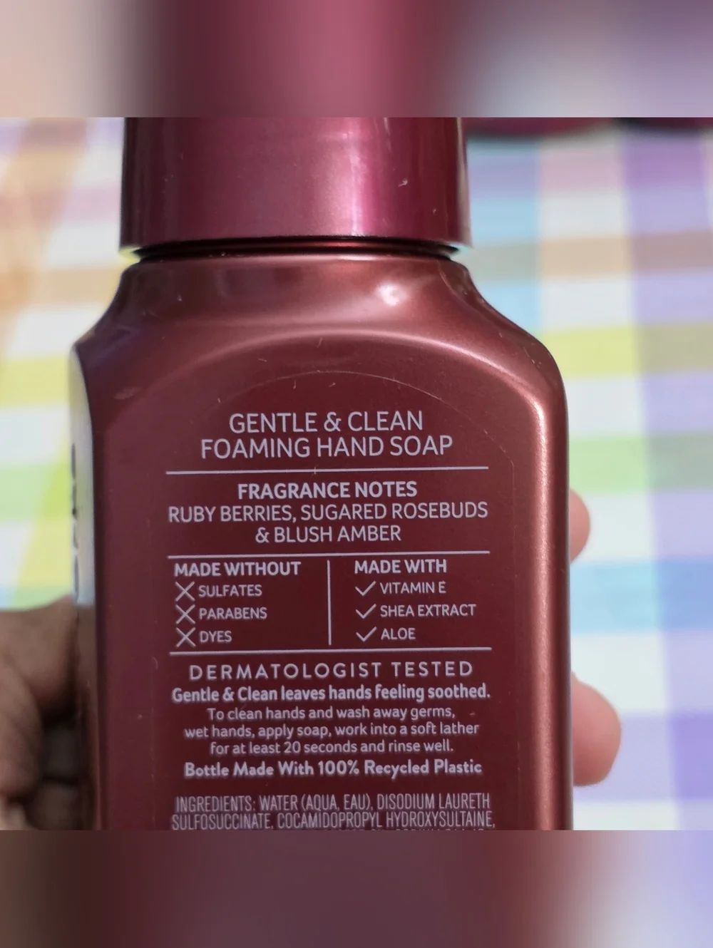 Bath & Body Works Covered in Roses Gentle Foaming Hand Soap 8oz NEW RARE